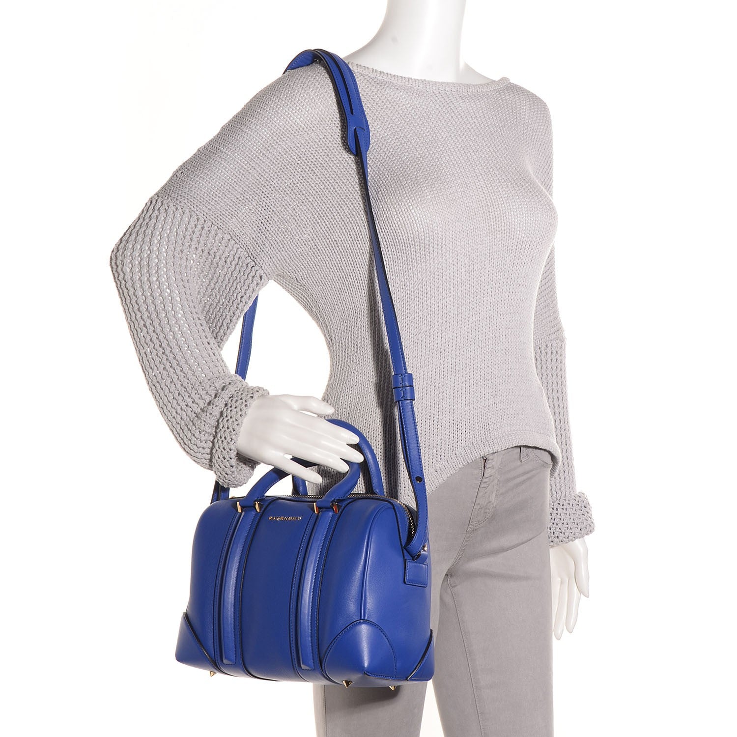 Givenchy Smooth Calfskin Mini Lucrezia Blue 2 of 11