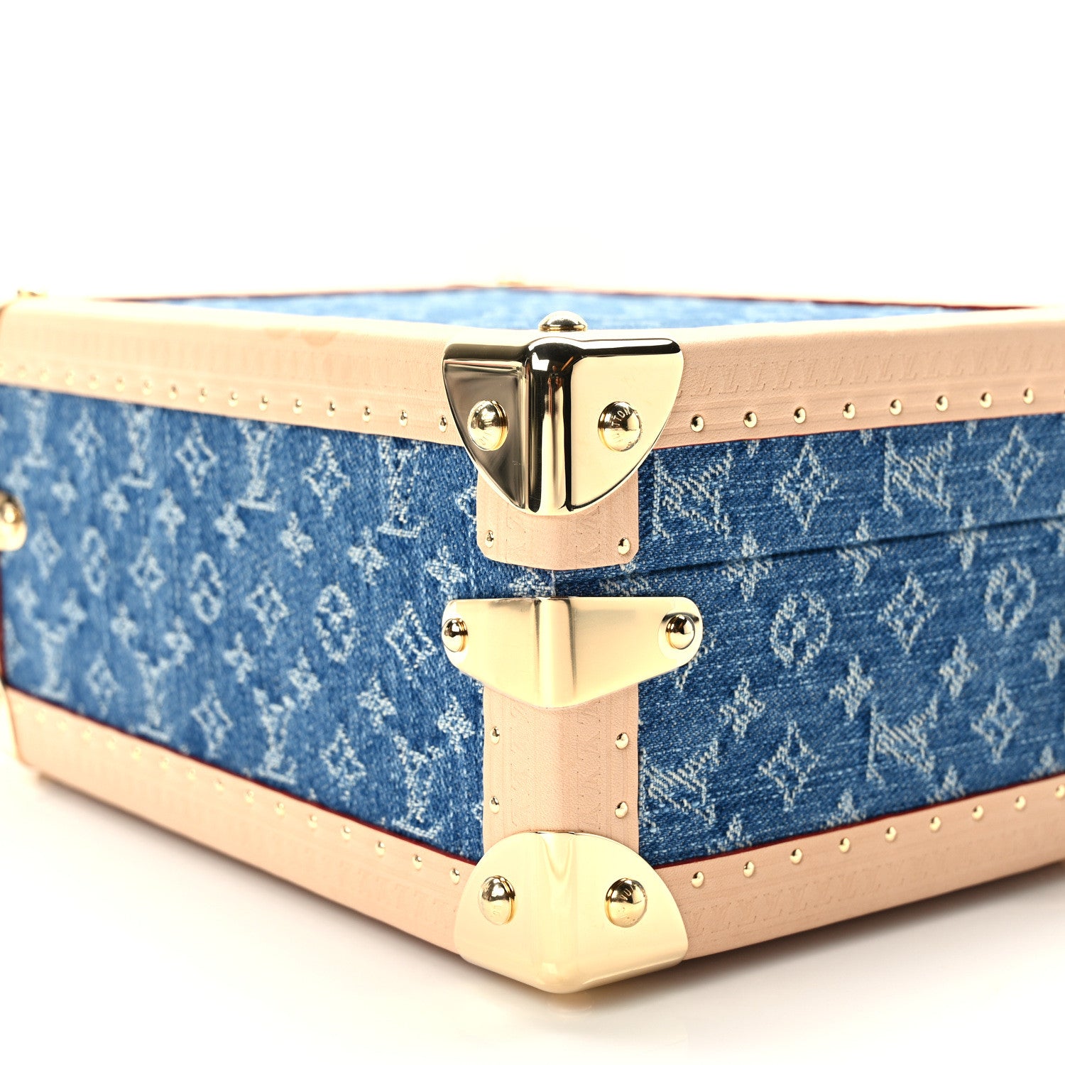 Louis Vuitton Monogram Denim Petite Valise Blue 8 of 10