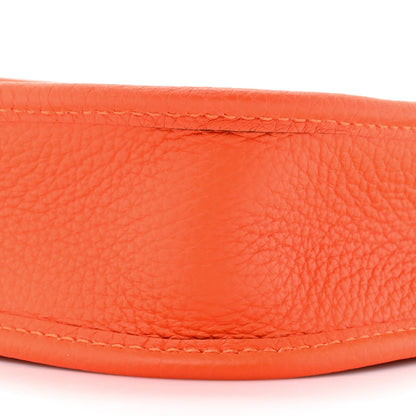 Hermes Taurillon Clemence Evelyne TPM Orange Minium 9 of 11