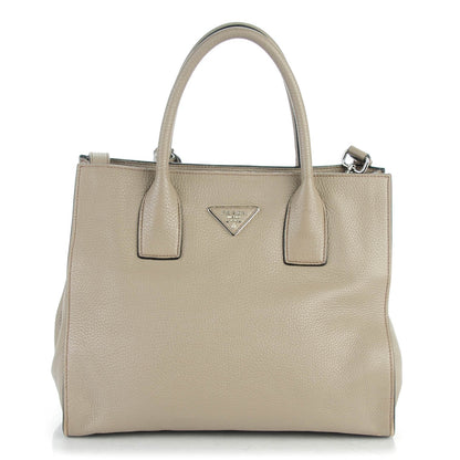 Prada Vitello Daino Tote Argilla 1 of 8