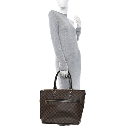 Louis Vuitton Damier Ebene Saleya GM 3 of 10