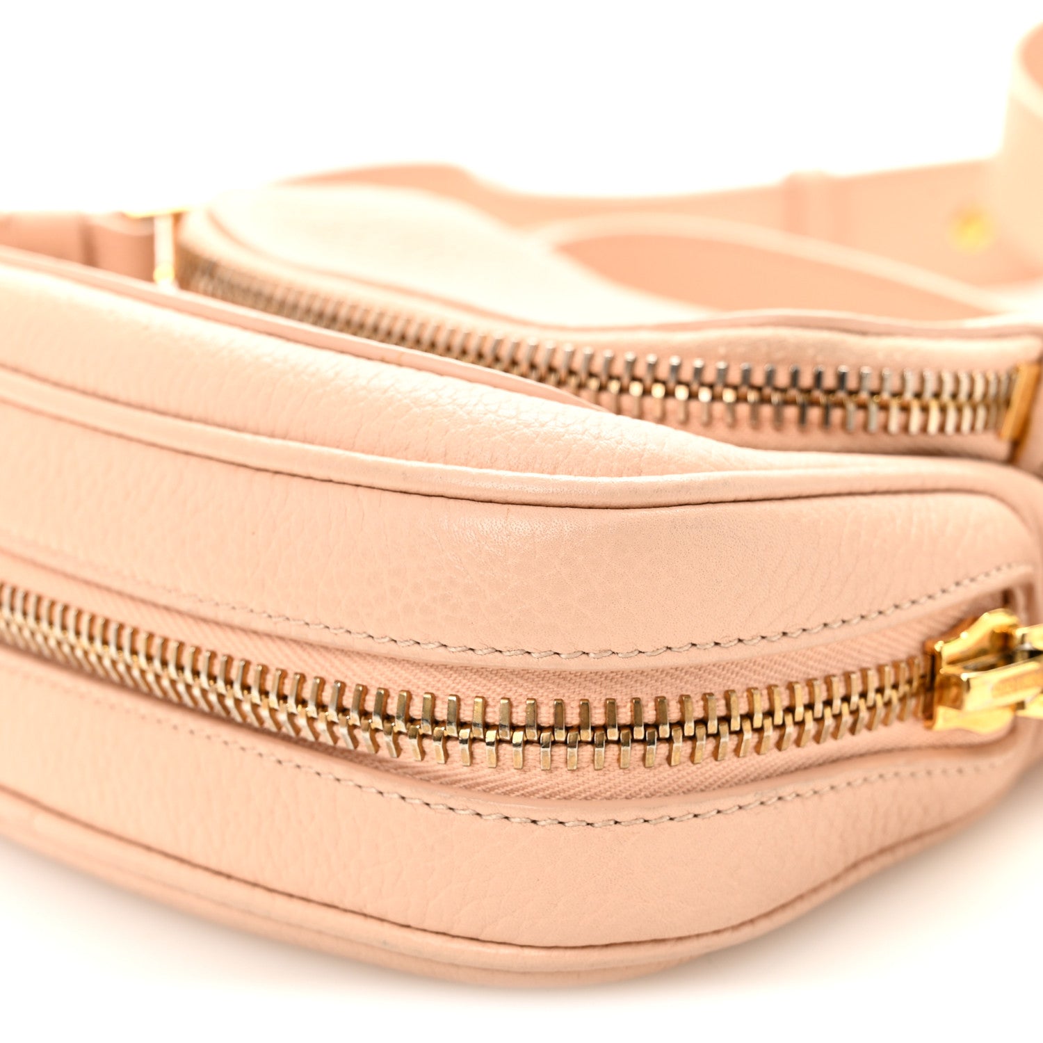Tom Ford Pebbled Calfskin Jennifer Mini Crossbody Bag Blush Nude 10 of 13