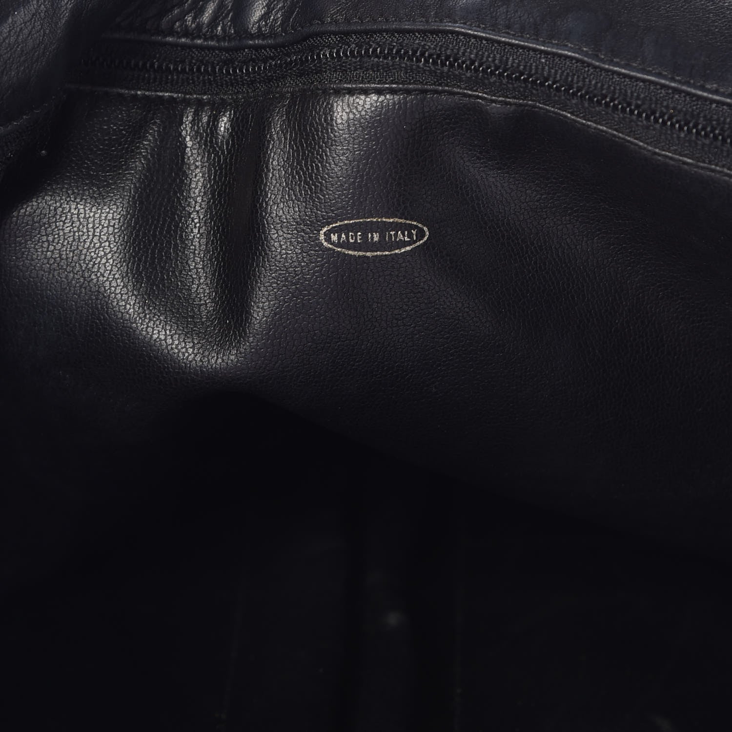 Chanel Lambskin Double Stitched Tote Black 7 of 15