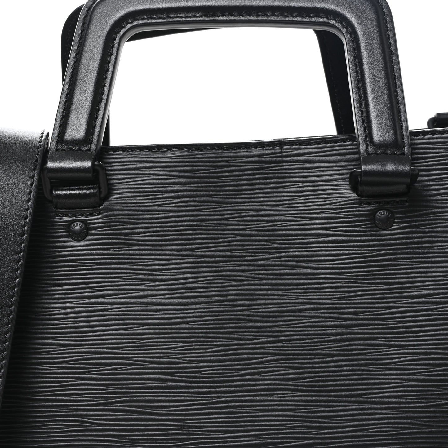 Epi Sac Plat Fold Bag Black
