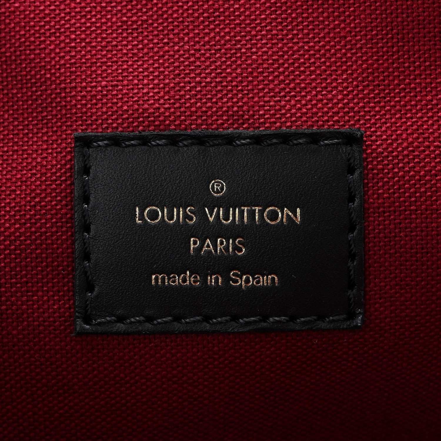 Louis Vuitton Monogram Montsouris PM Black 6 of 9