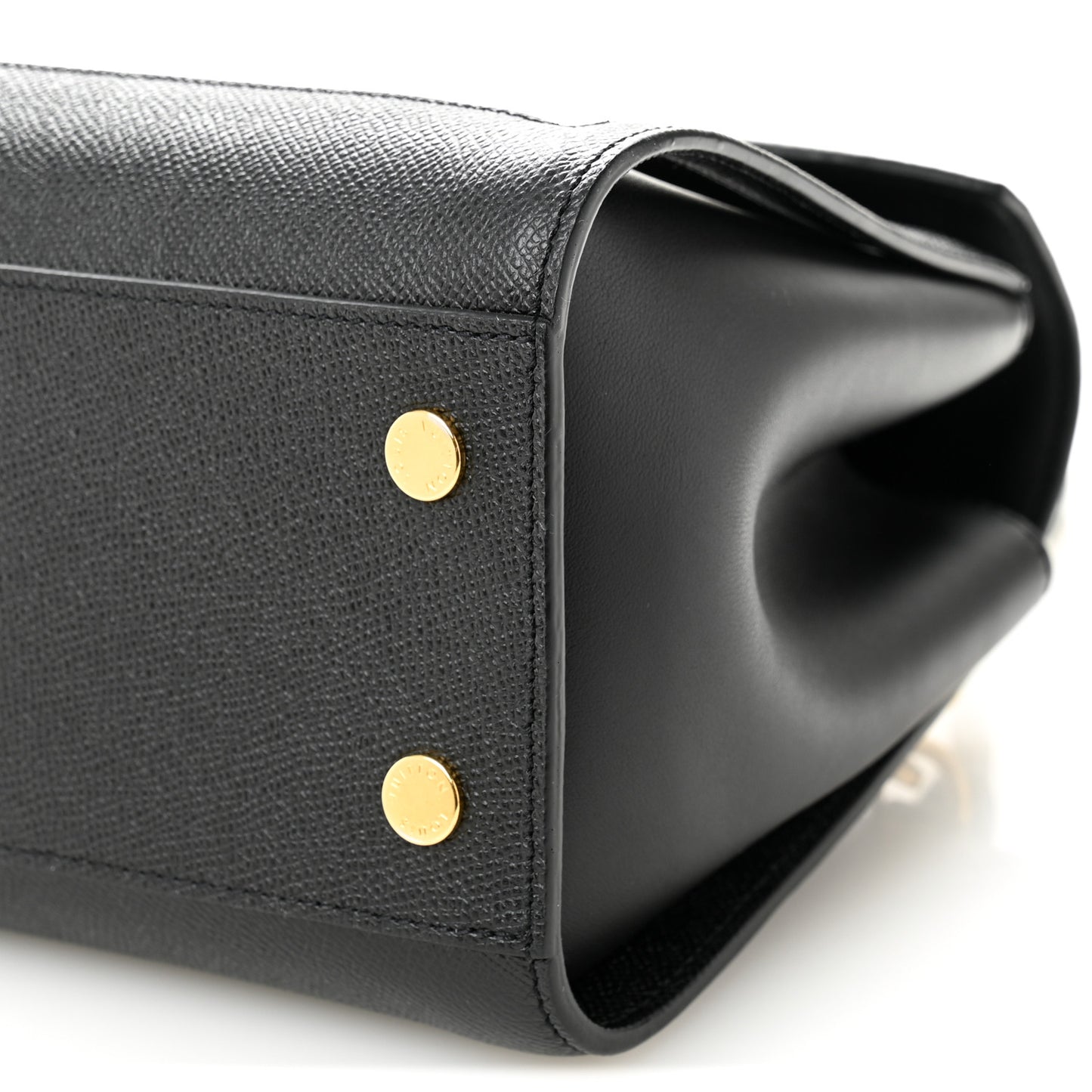 Grained Smooth Calfskin The LV Arch Black