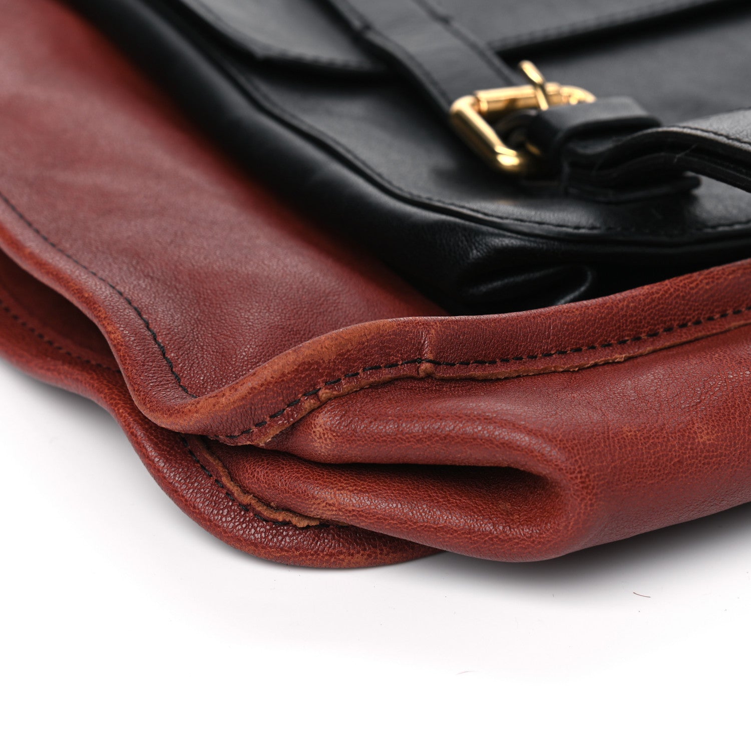 Chloe Calfskin Pocket Shopper Tote Holly Berry 5 of 13