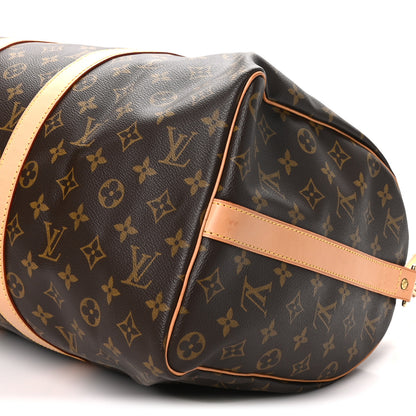 Louis Vuitton Monogram Keepall Bandouliere 45 9 of 10