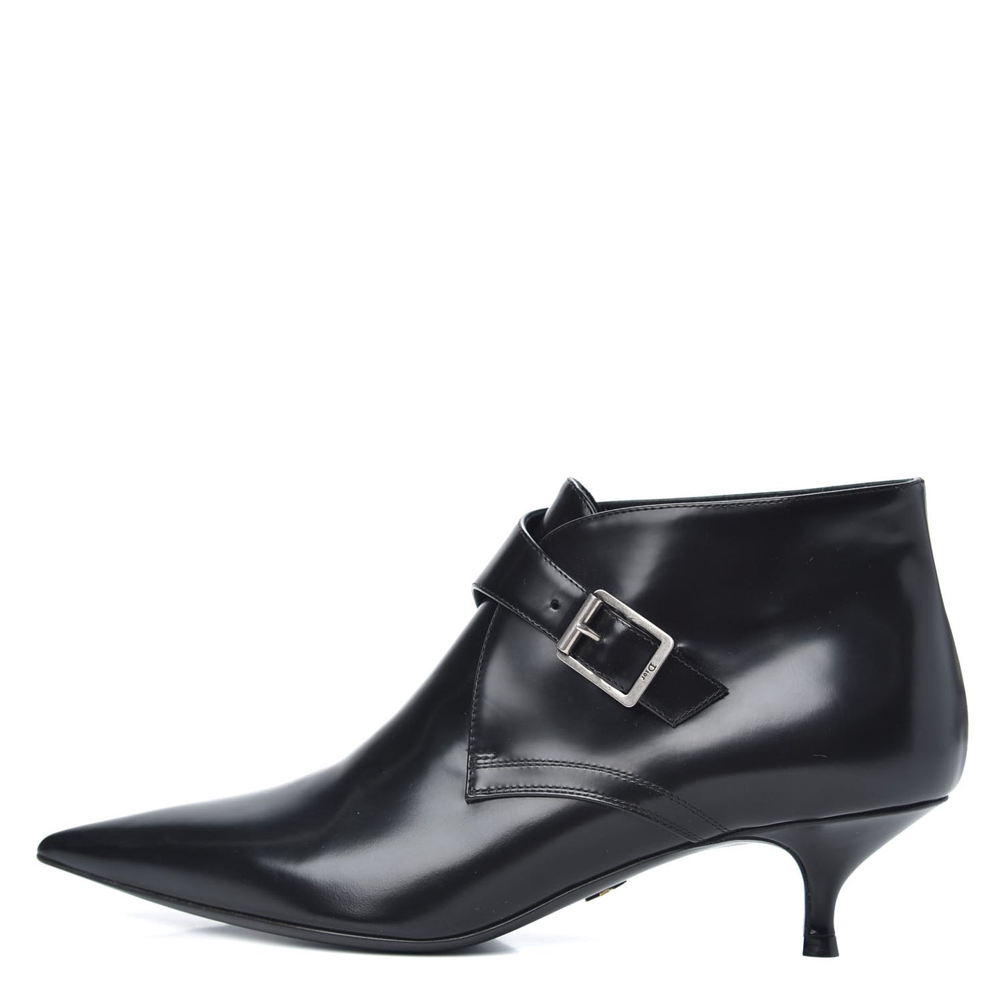 Calfskin Ankle Boots 39 Black