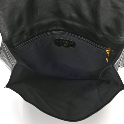 Chanel Calfskin Embossed CC Messenger Bag Black 5 of 8