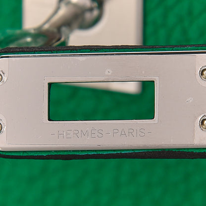 Hermes Togo Verso Birkin 25 Menthe Vert Bosphore 29 of 35
