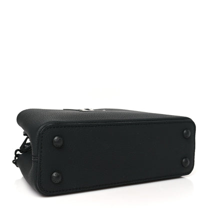 Louis Vuitton Taurillon Capucines East West Mini All Black 4 of 9