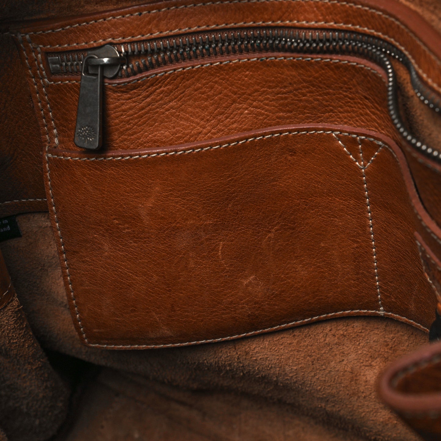 Natural Grain Calfskin Bayswater Oak