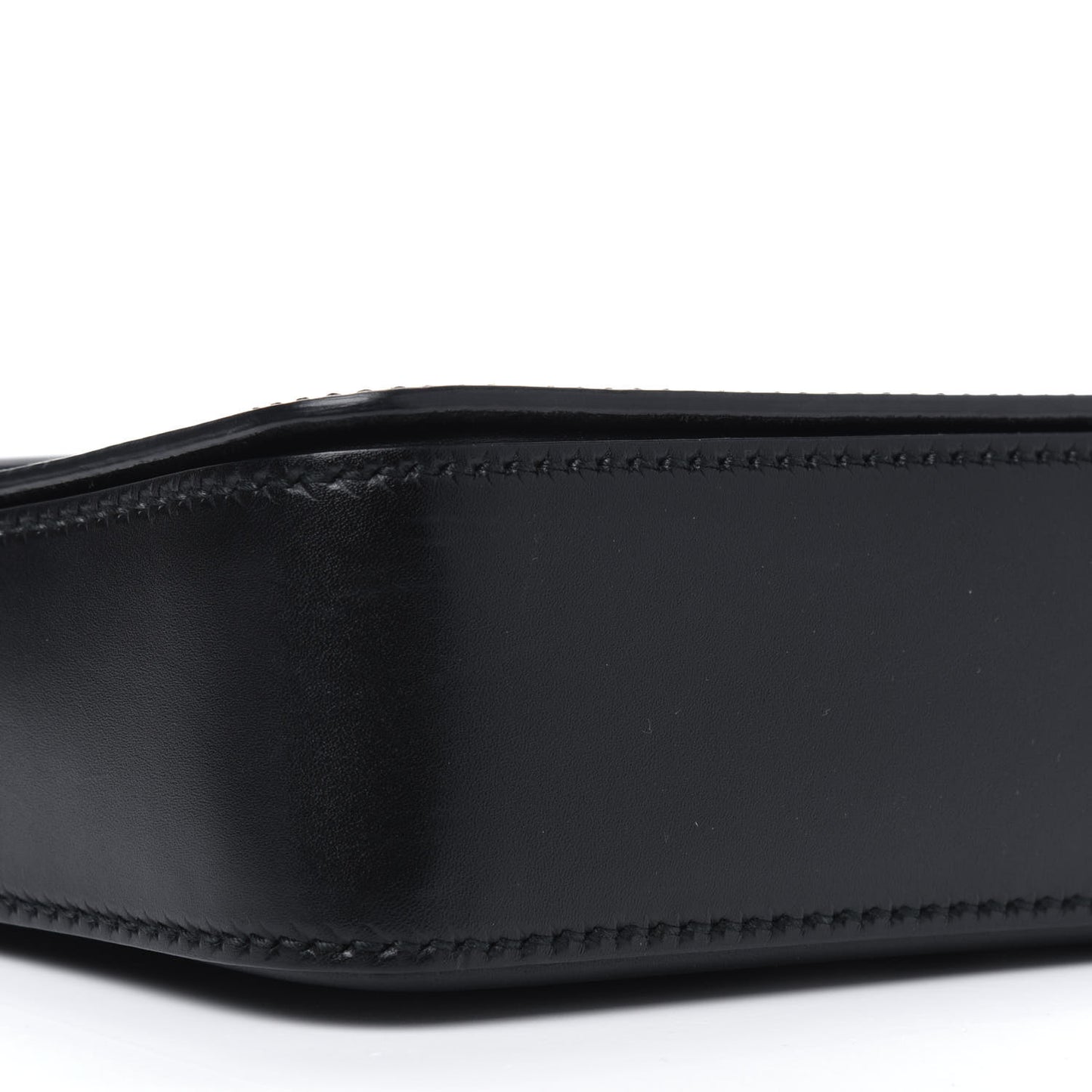 Calfskin J'Adior Flap Bag Black