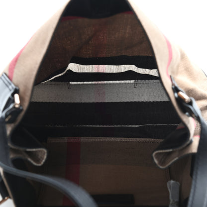 Burberry Canvas Mega Check Medium Maidstone Black 5 of 10