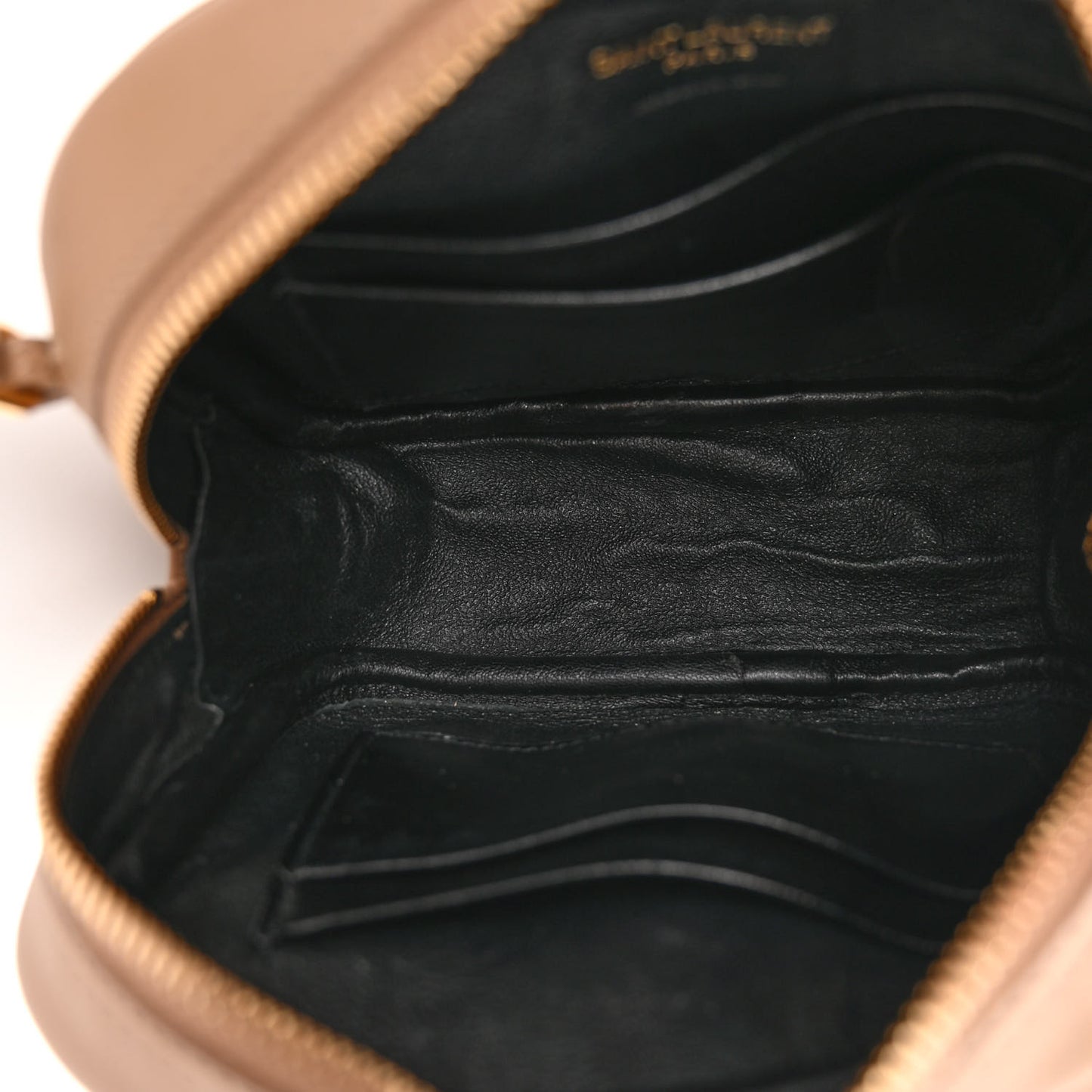 Nappa Monogram Blogger Bag Deep Beige