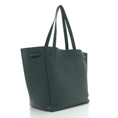 Celine Soft Grained Calfskin Small Belt Cabas Phantom Amazone 3 of 10