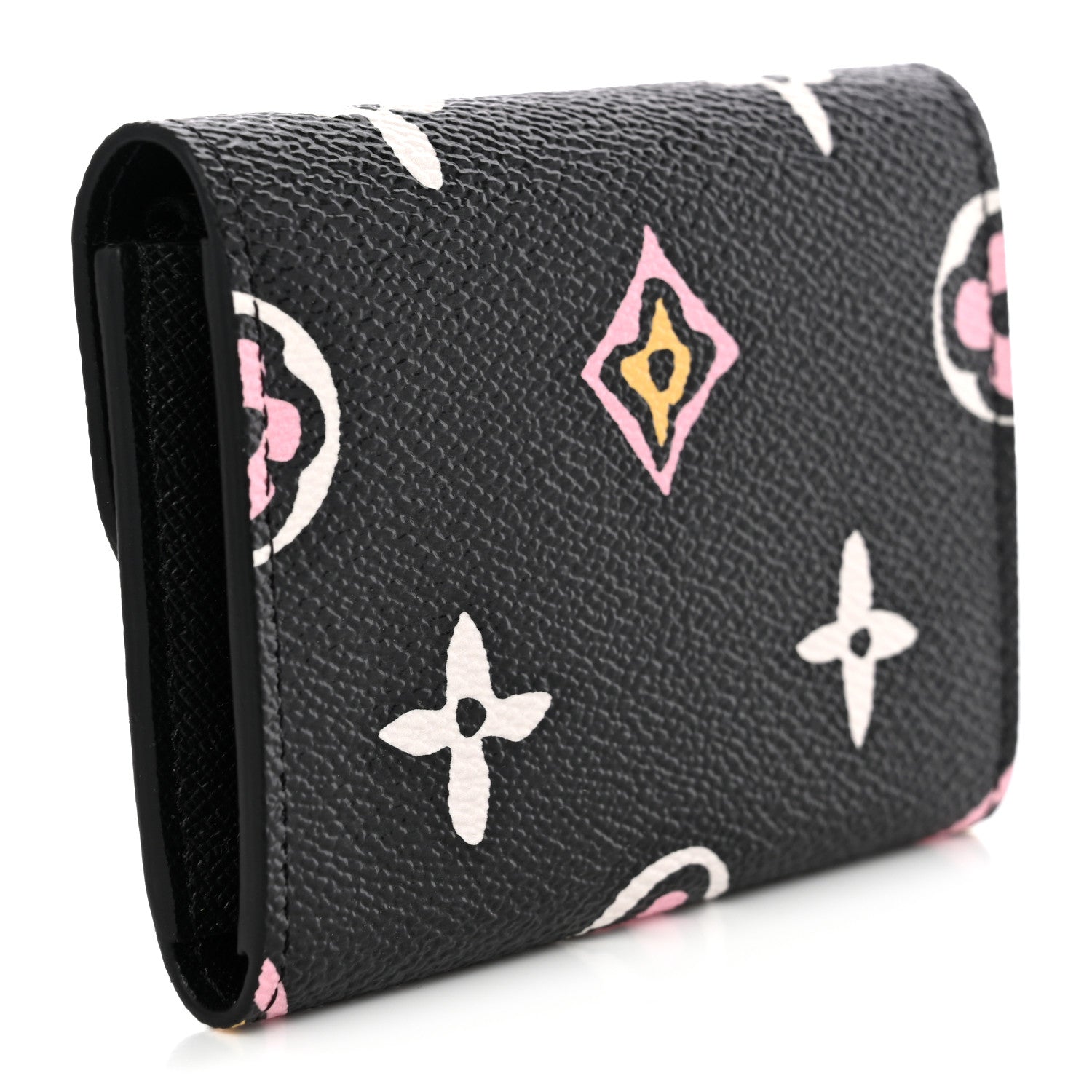Louis Vuitton Monogram Giant Wild At Heart Rosalie Coin Purse Black 3 of 7