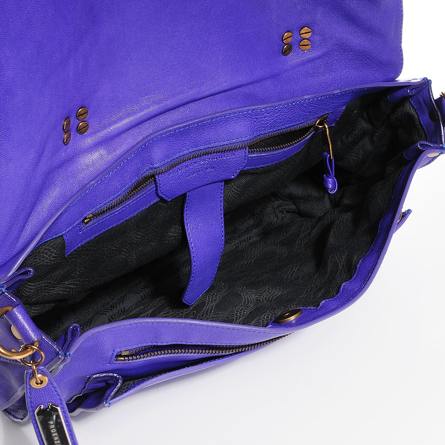 Proenza Schouler Lambskin Large PS1 Satchel Purple Rain 5 of 14