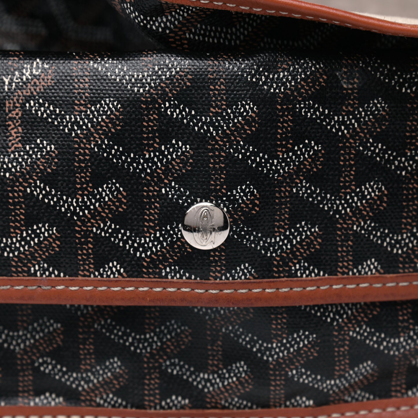 Goyardine Saint Louis GM Black Gold