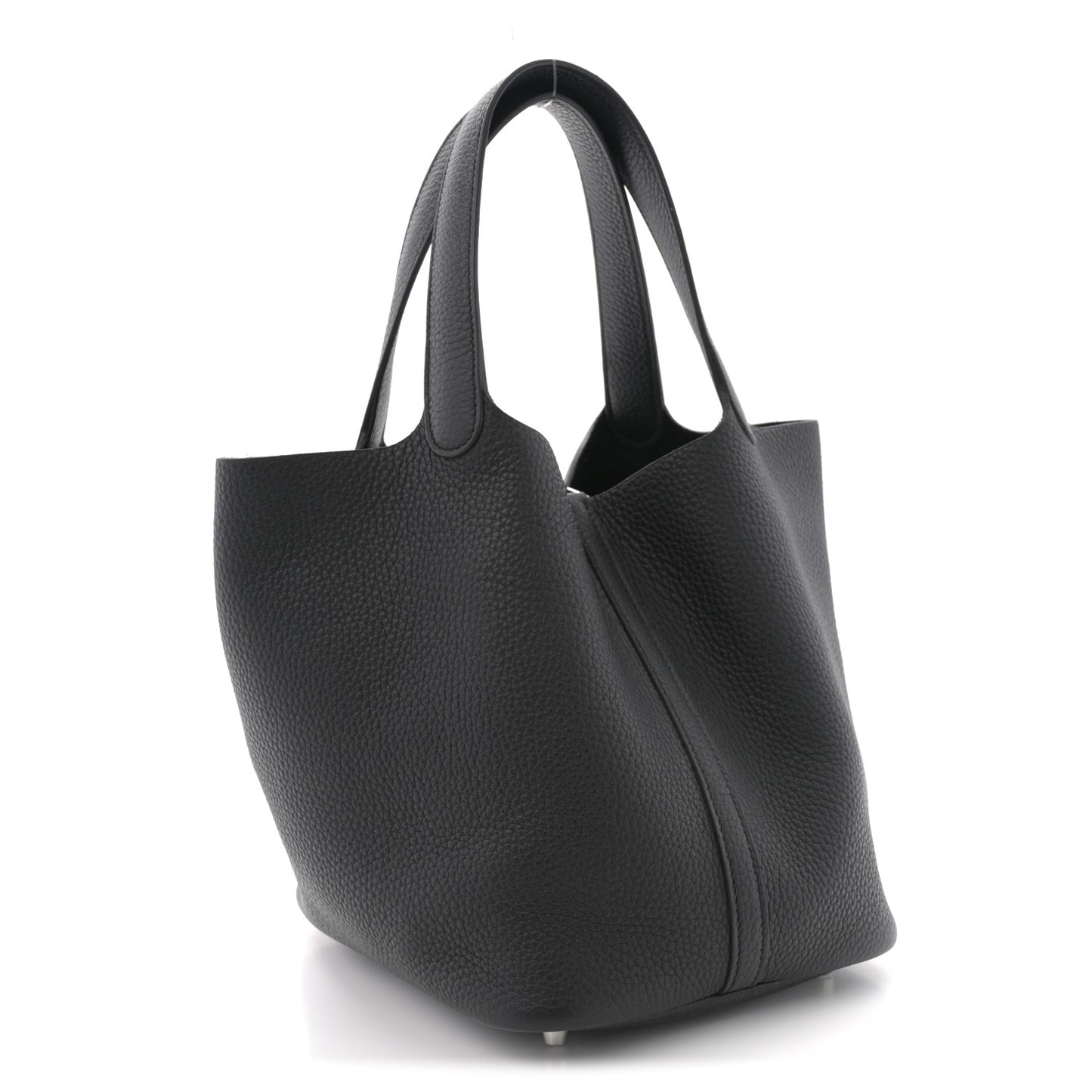 Taurillon Clemence Picotin Lock 22 MM Black