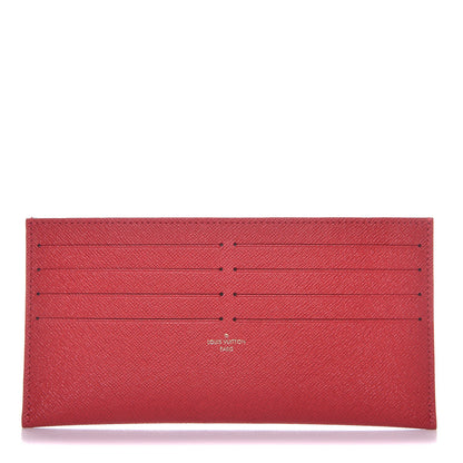 Louis Vuitton Calfskin Felicie Chain Wallet Card Holder Insert 1 of 6