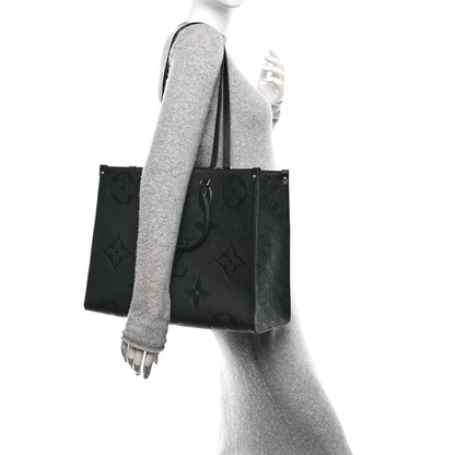 Louis Vuitton Empreinte Monogram Giant Onthego GM Black 2 of 10