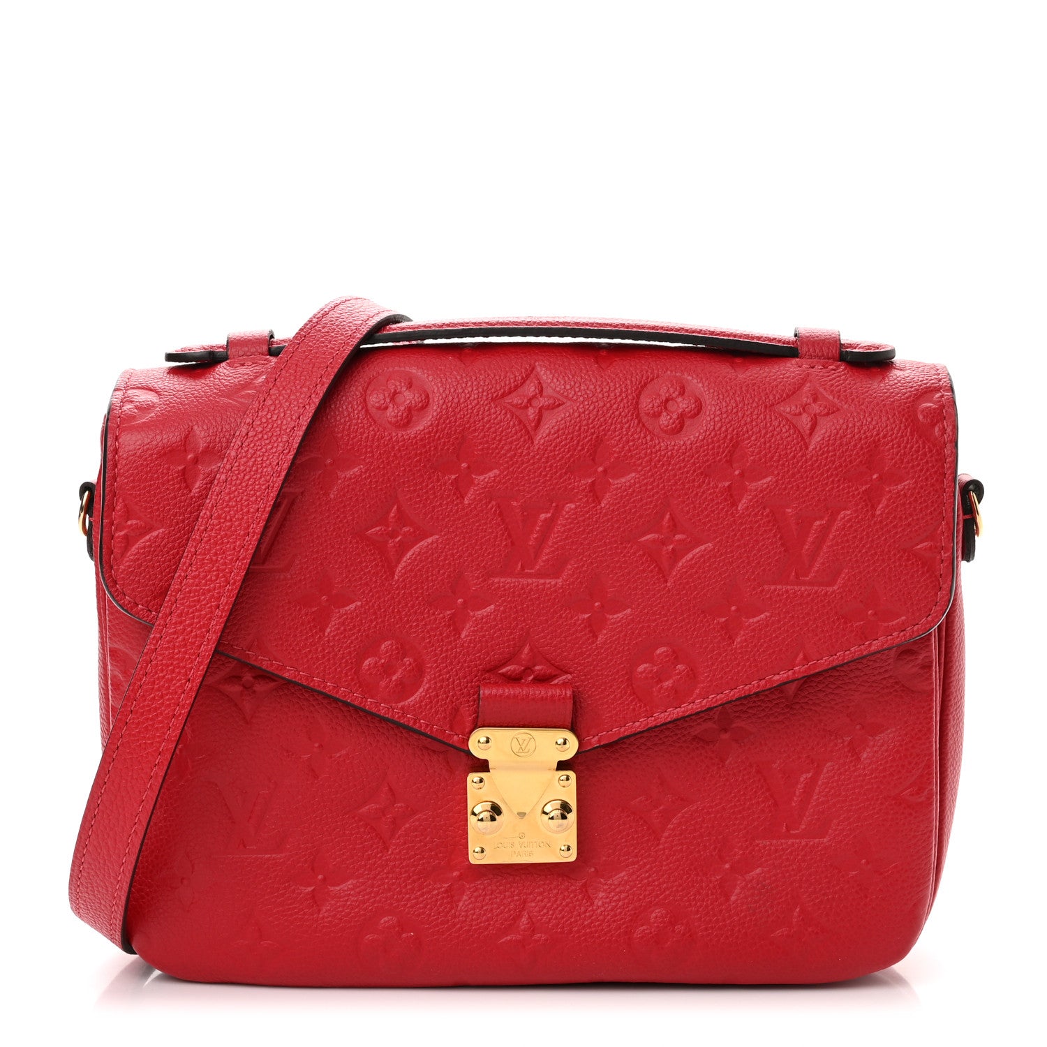 Louis Vuitton Empreinte Pochette Metis Scarlet 1 of 10