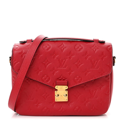 Louis Vuitton Empreinte Pochette Metis Scarlet 1 of 10