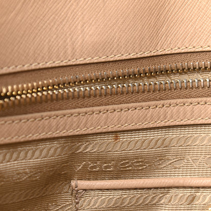 Prada Saffiano Medium Galleria Double Zip Tote Cammeo 9 of 16