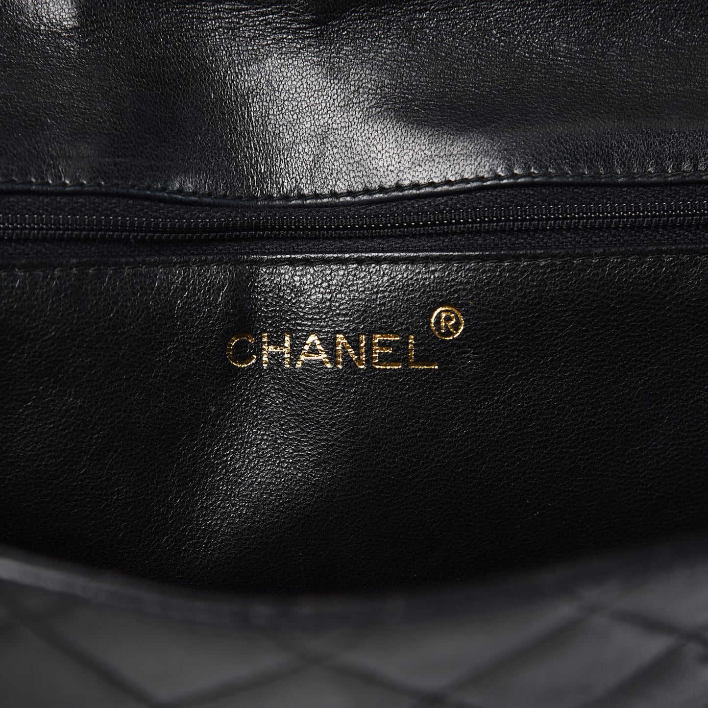 Lambskin Quilted Tassel Shoulder Flap Bag Black