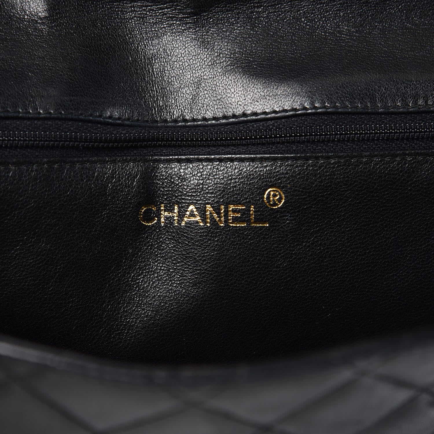 Chanel Lambskin Quilted Tassel Shoulder Flap Bag Black 6 of 15