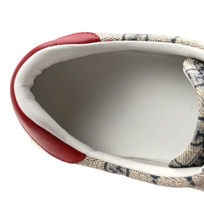 Gucci GG Supreme Monogram Womens Ace Low-Top Sneaker 40 Beige 8 of 10