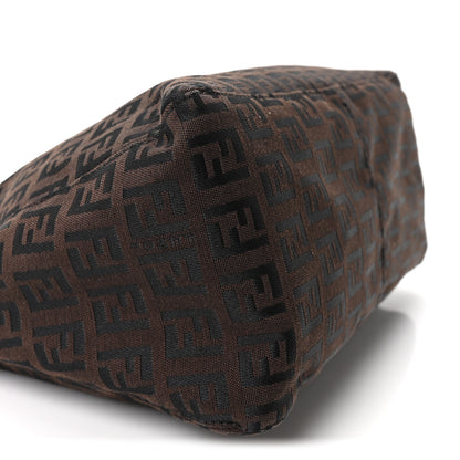 Fendi Zucchino Mini Pochette Tobacco Moro 8 of 9