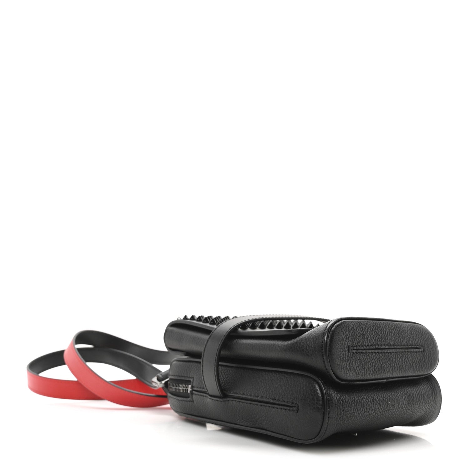 Christian Louboutin Calfskin Spikes Benech Reporter Black 4 of 9