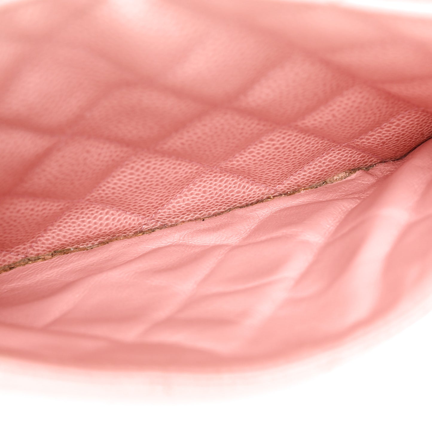 Caviar Quilted Timeless CC Shoulder Bag Pink