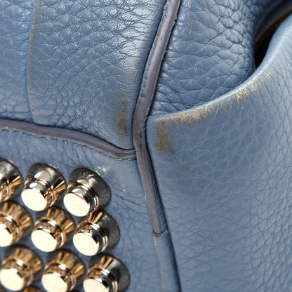 Alexander Wang Pebbled Lambskin Rockie Blue Pale Gold Hardware 13 of 24