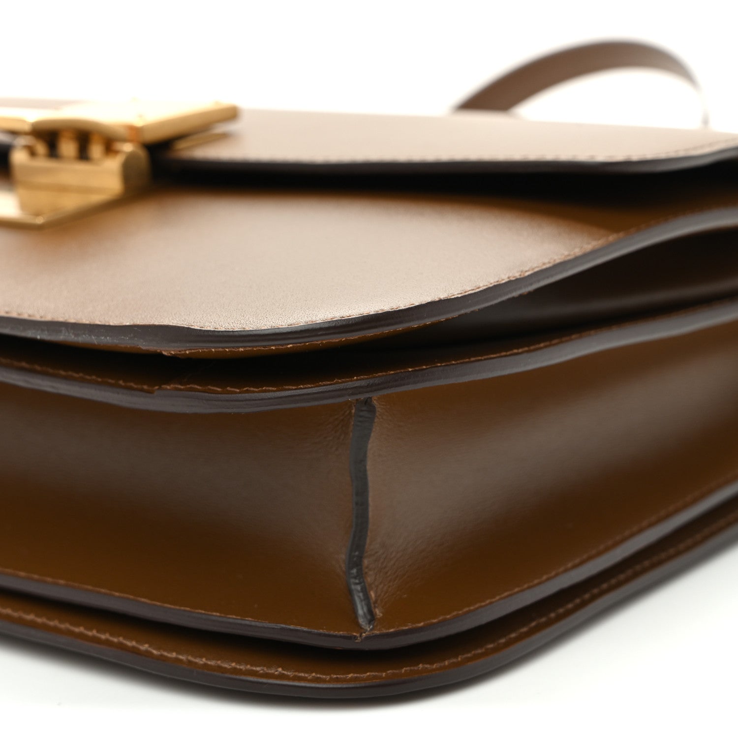 Celine Box Calfskin Medium Classic Box Flap Bag Light Camel 10 of 11