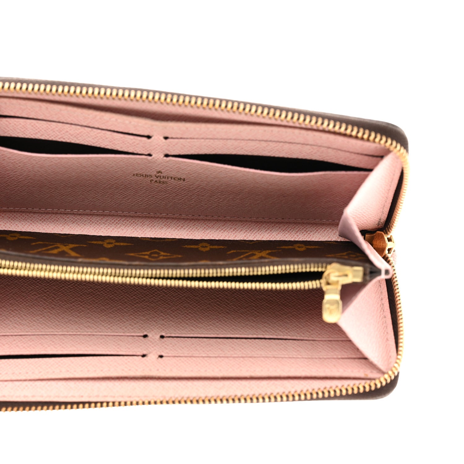 Louis Vuitton Monogram Clemence Wallet Rose Ballerine 5 of 8