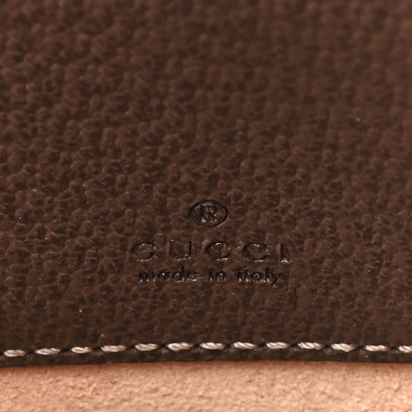 GG Supreme Monogram Ophidia Belted iPhone Case 95 39 Dark Brown