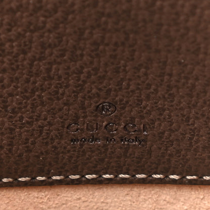 Gucci GG Supreme Monogram Ophidia Belted iPhone Case 95 39 Dark Brown 6 of 10