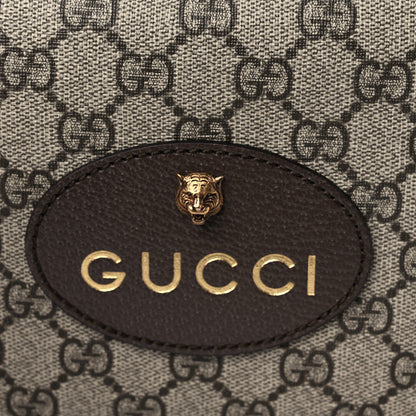 Gucci GG Supreme Monogram Web Neo Vintage Shoulder Bag Beige New Acero Crop 10 of 10
