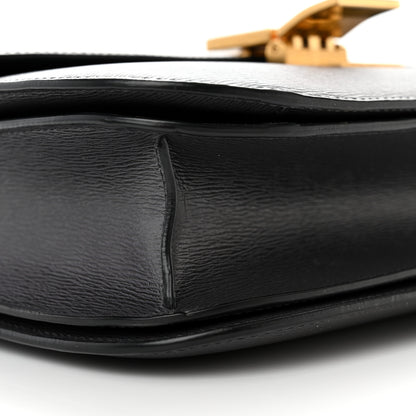 Celine Liege Calfskin Medium Classic Box Flap Bag Liquorice 9 of 12