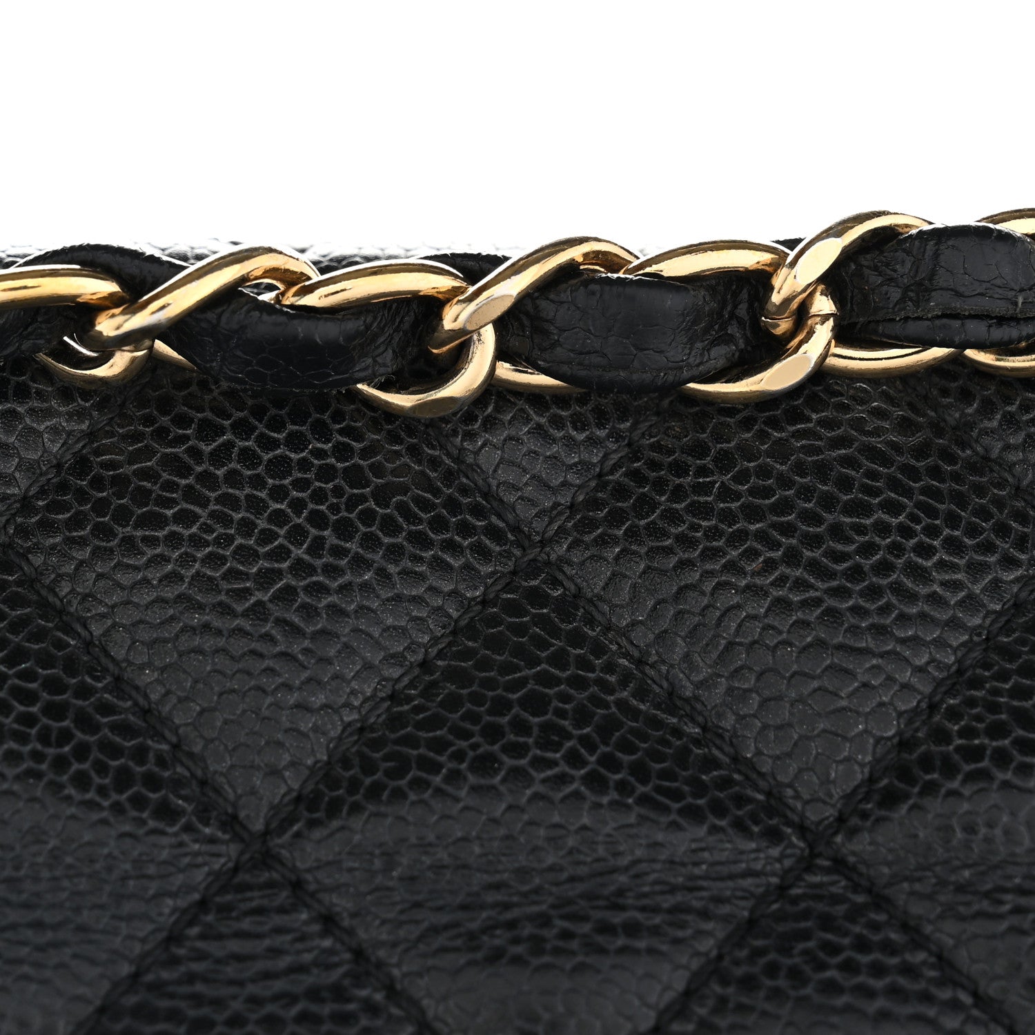 Chanel Caviar Quilted Jumbo Single Flap Black 14 of 14
