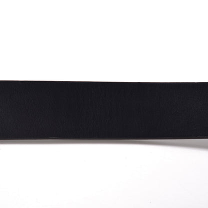 Gucci Selleria Calfskin Mens Interlocking G 37mm Belt 105 42 Black 8 of 9