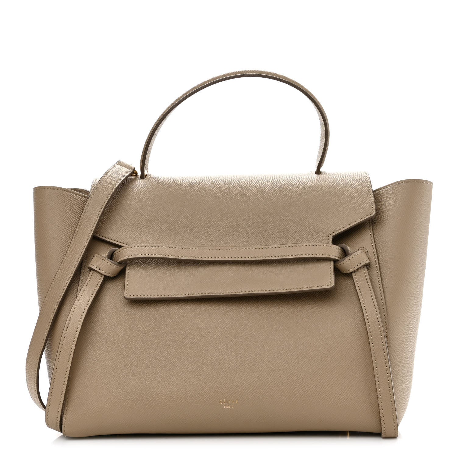 Celine Grained Calfskin Mini Belt Bag Light Taupe 1 of 11