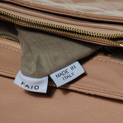 Marc Jacobs Leather Quilted The L Single Shoulder Bag Blush 7 of 8