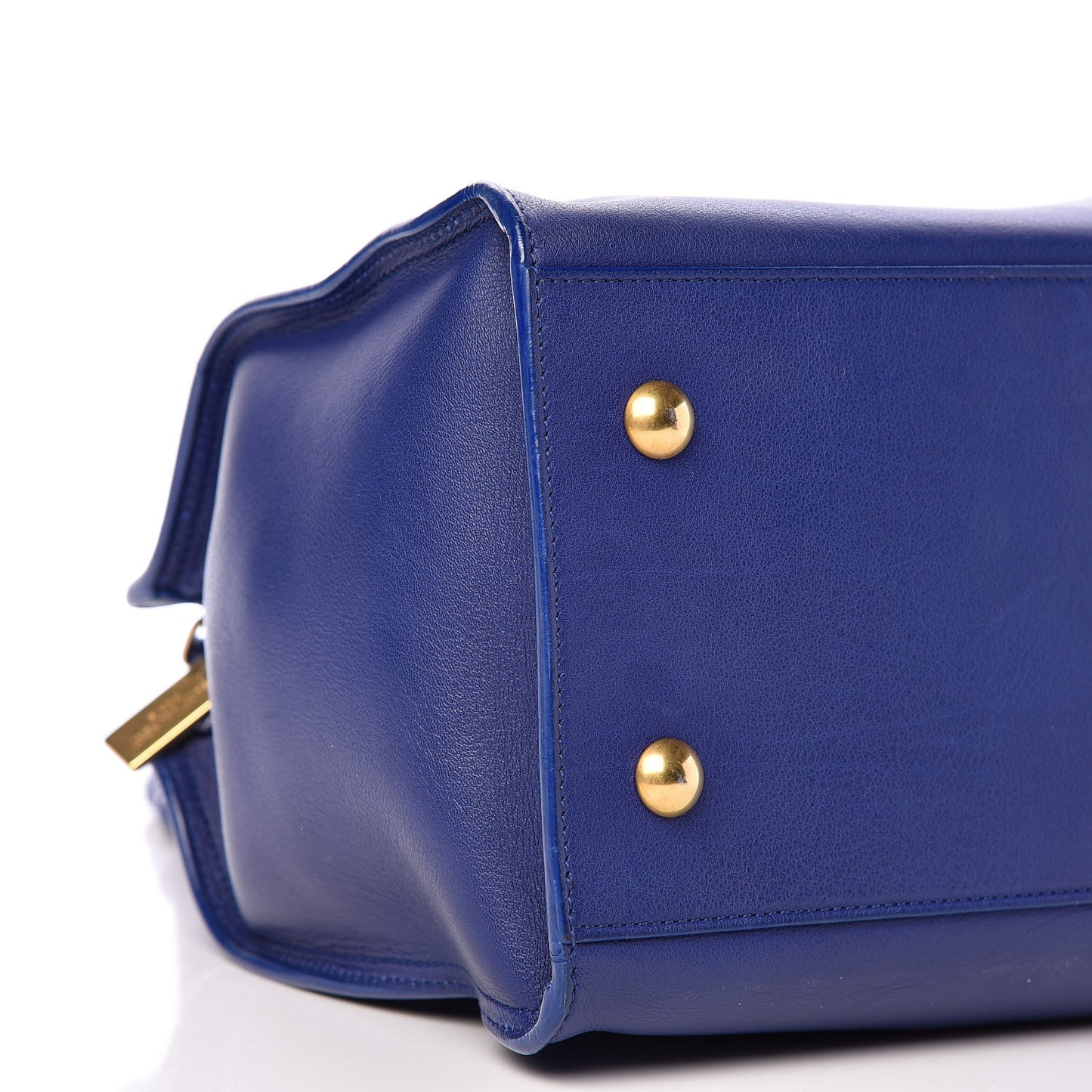 Calfskin Small Classic Y Cabas Royal Blue
