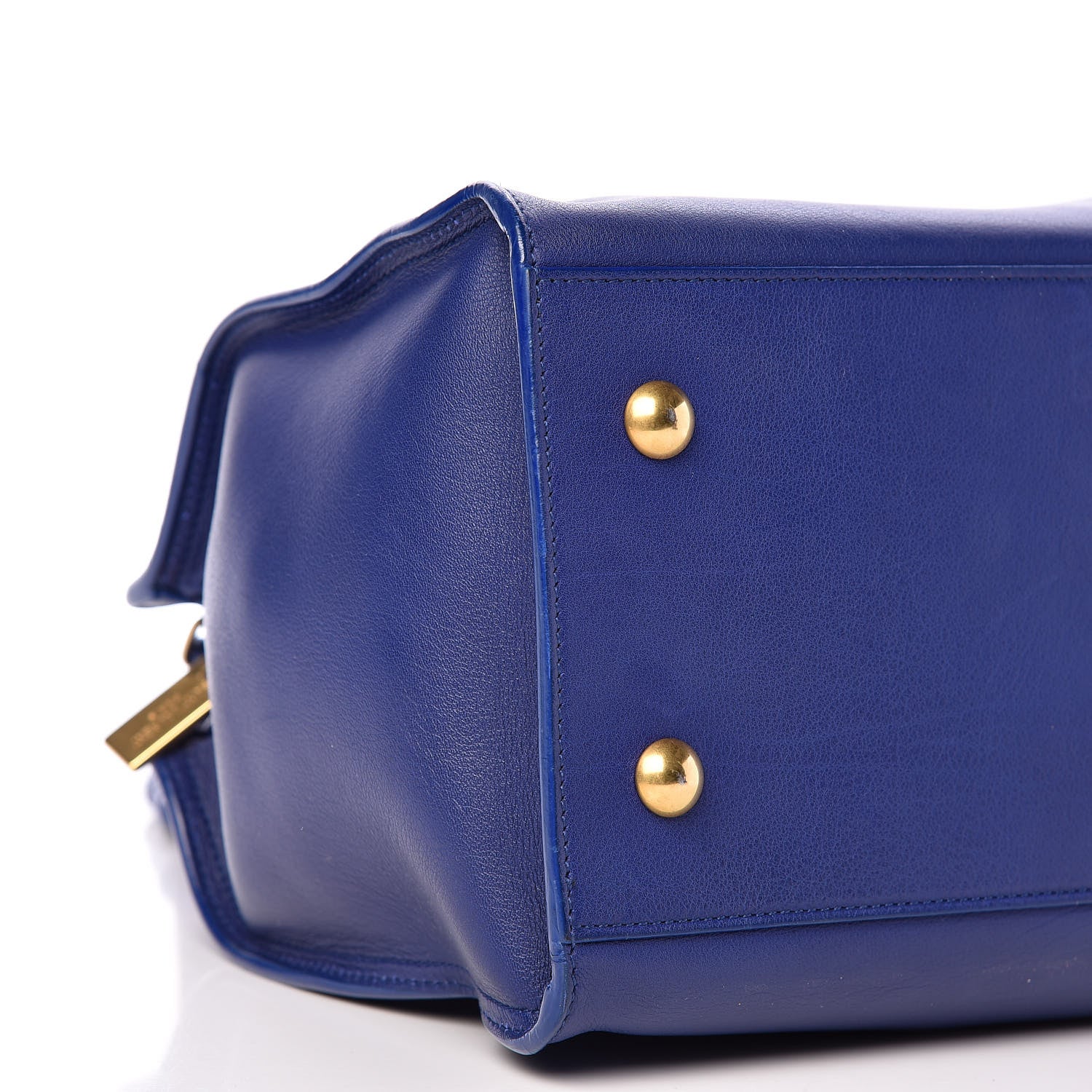 Saint Laurent Calfskin Small Classic Y Cabas Royal Blue 6 of 10