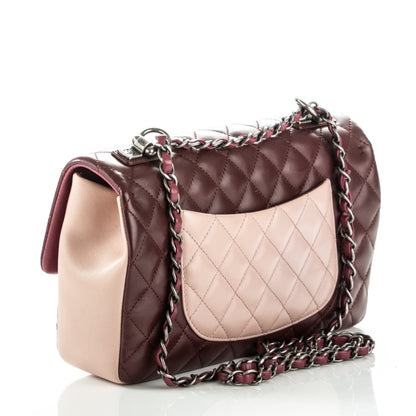 Chanel Lambskin Quilted Medium Tri-Color Flap 3 of 8